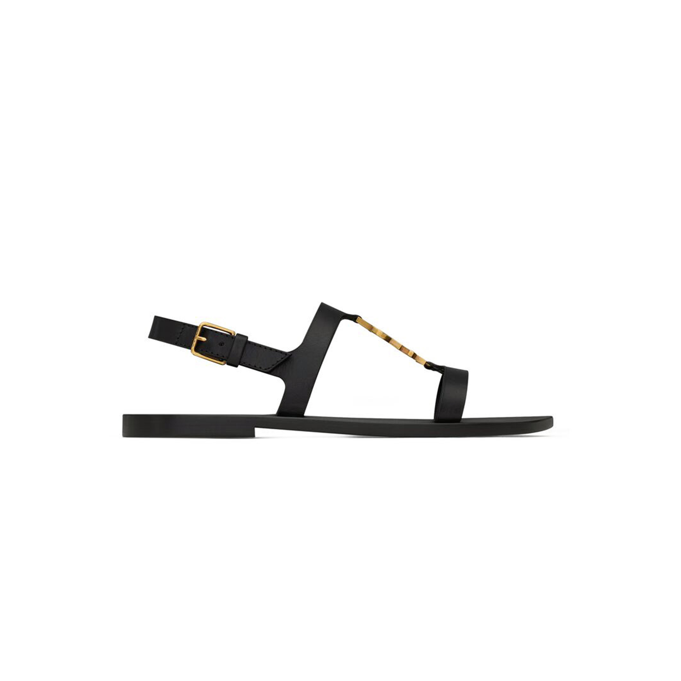 YSL CASSANDRA SANDALS IN SMOOTH LEATHER 818294DWEDD1000
